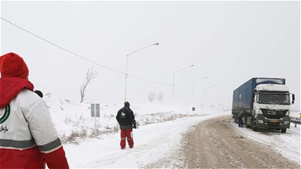  ۲۰۶ نفر گرفتار در برف آذربایجان غربی امدادرسانی شدند